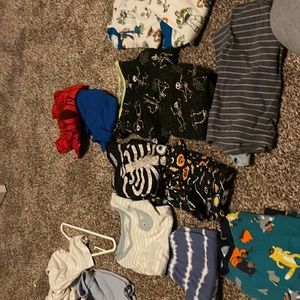 lot of 6 size 5t pajamas